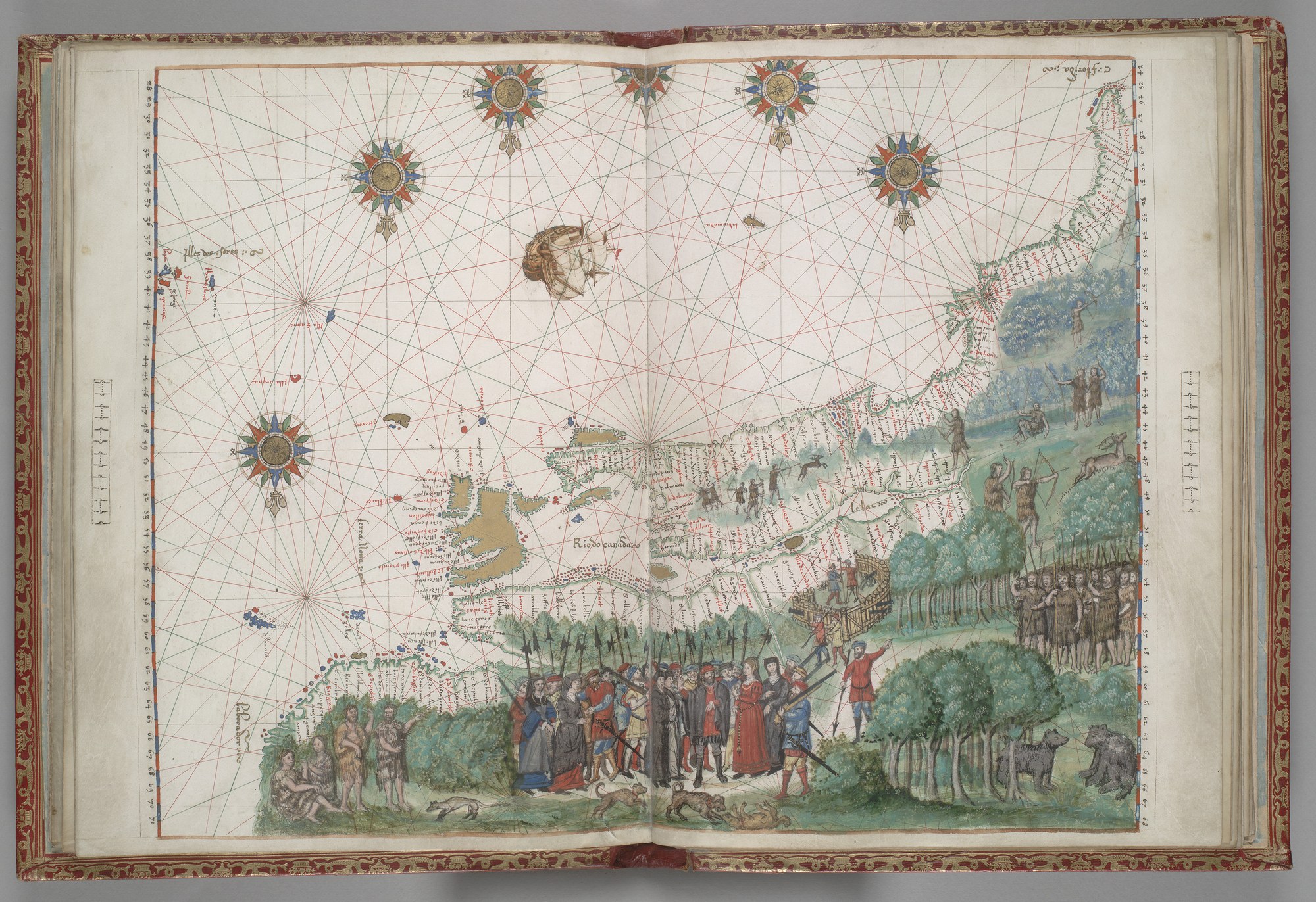ATLAS DE VALLARD, 1547