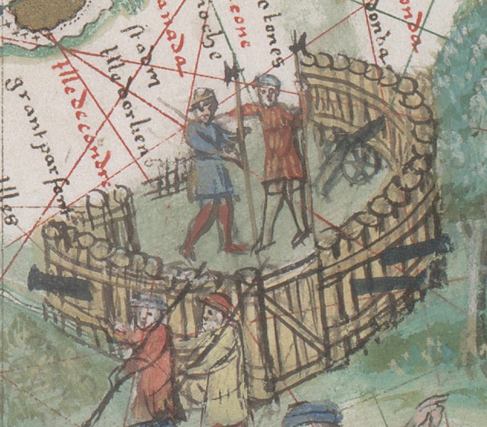 ATLAS DE VALLARD, 1547 — détail 2
