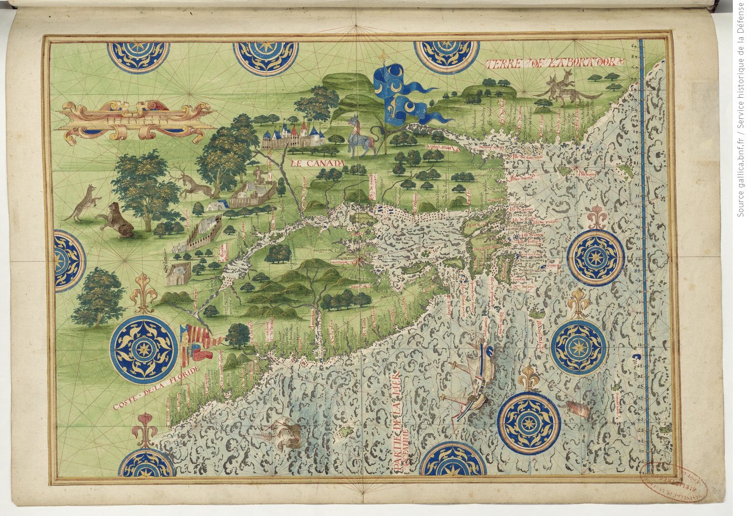 COSMOGRAPHIE UNIVERSELLE DE GUILLAUME LE TESTU, 1555-56