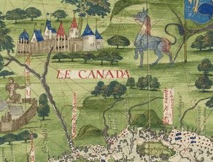 COSMOGRAPHIE UNIVERSELLE DE GUILLAUME LE TESTU, 1555-56 — détail 3