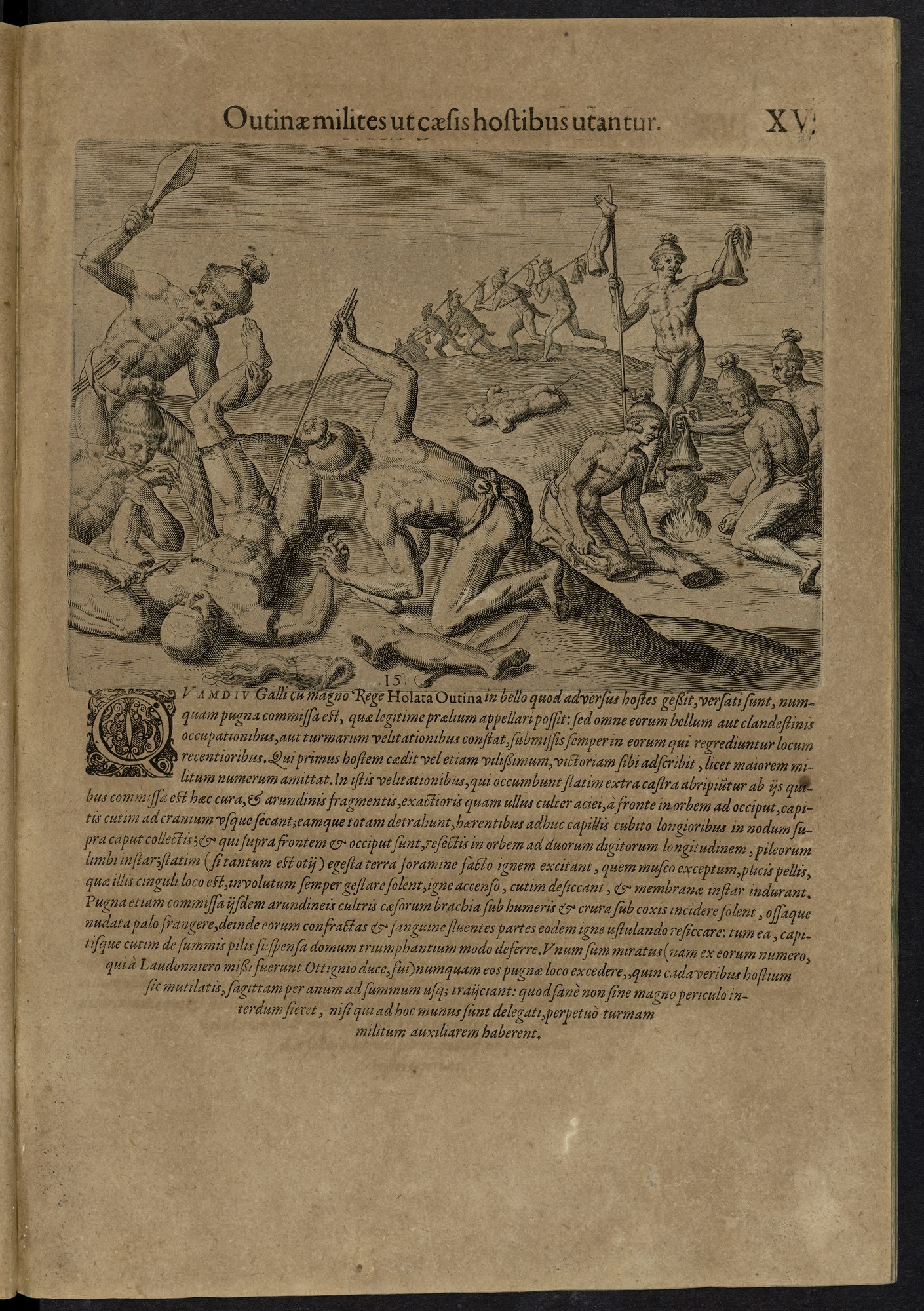 THEODORE DE BRY LES GRANDS VOYAGES (1590-1634), LIVRE II, 1591 — détail 3