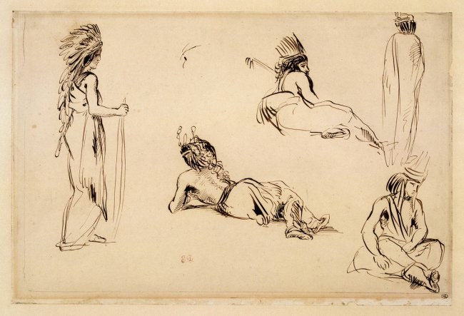 EUGÈNE DELACROIX (1798-1863) — détail 2
