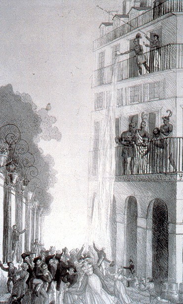 VISITE DES OSAGES À PARIS, 1827
