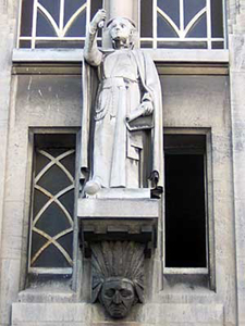 Monument au père Marquette à Nancy